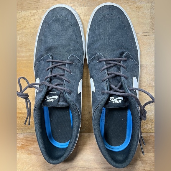 Nike Portmore 2 SB Solar Mens Size 12 Shoes Sneakers Anthracite 880269-011 - Picture 7 of 10